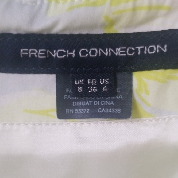 French Connection Poppy Flower Shift Dress-Size 4 - Picture 6 of 8